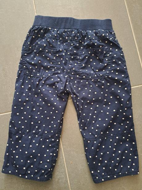 Trojštvrťové tenké nohavice, topolino,122