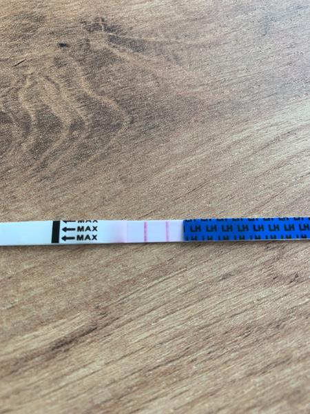 Ovulačný test - pozitivita