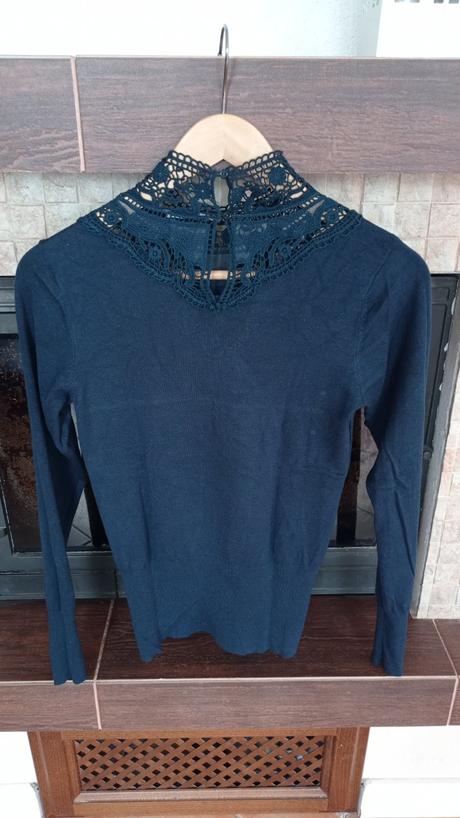 Sveter s cipkou, orsay,s