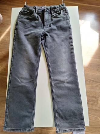 Zateplené riflové nohavice, c&a,158