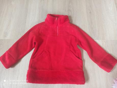 Dievčenská mikina + darček čiapka a šál, 122