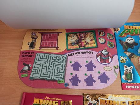 Kung fu panda 3 - akctivity / sticker,