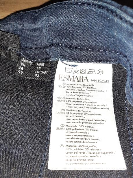 Kraťasy č.40, esmara,40