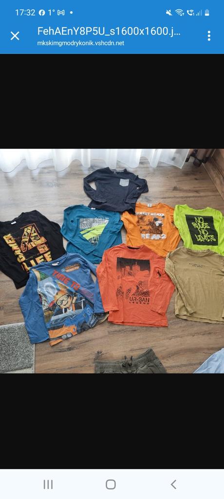 Mix oblecenia, 122–134