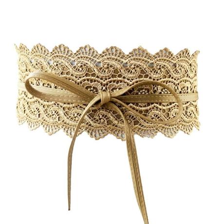 Dámsky krajkový opasok,