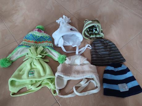 Detské čiapočky na zimu, 80