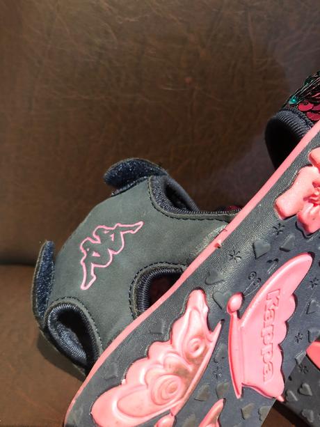 Trblietkové kappa sandalky, veľkosť 33, kappa,33