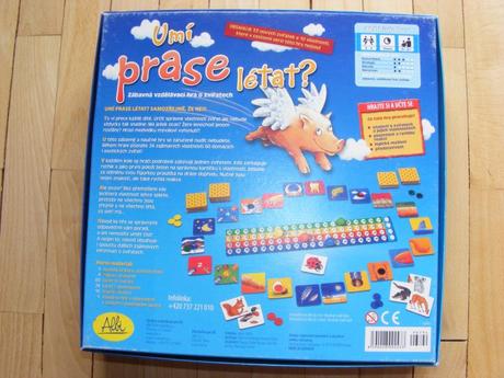 Hra albi - vie prasa lietať - umí prase létat,