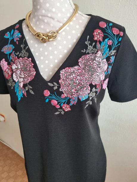 Čierne elastické šaty women 38, 38