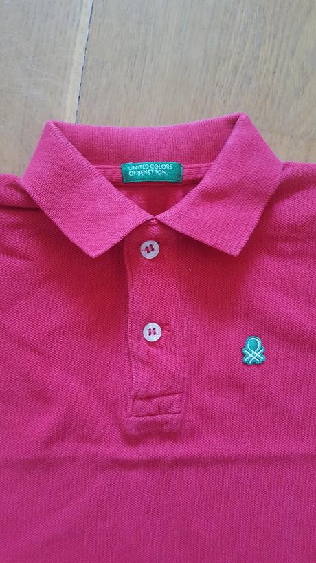 Červene tričko benetton, benetton,74