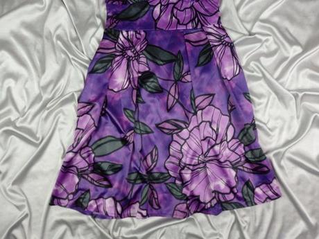 Kvalitné saténové šaty, orsay,38