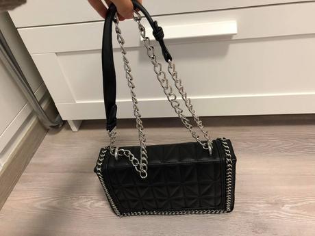 Cierna eko kozena kabelka,