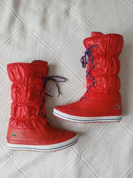 Zateplene cizmy lacoste, velkost 38, lacoste,38