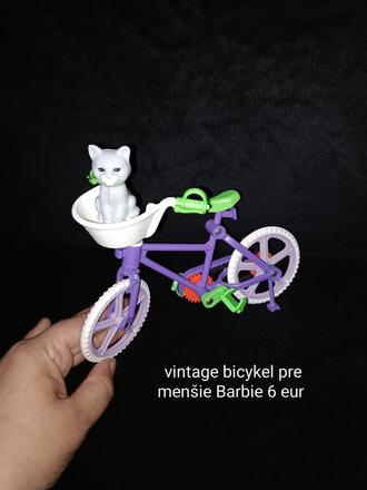 Vintage bicykel pre bábiky,