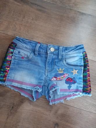 Riflove kratase pre dievcatko, desigual,104