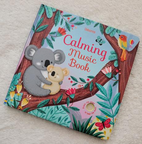 Usborne - calming music book, 