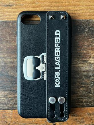 Kožené puzdro lagerfeld - iphone se, 