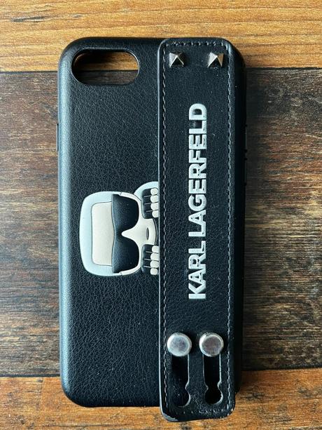 Kožené puzdro lagerfeld - iphone se, 