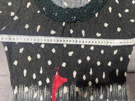 Hrubšie štýlové šaty so žirafami zn.smash veľ.s, smash!,s