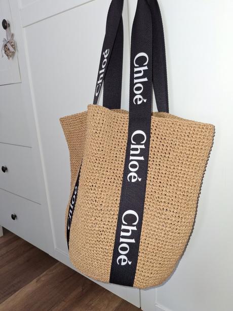 Krasna letná taška-kabelka top stav, chloé