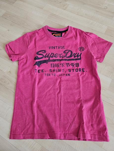 Triká superdry, veľ. s 9+1, superdry,s