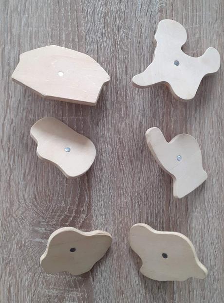 Vkladačka drevená - farma, 