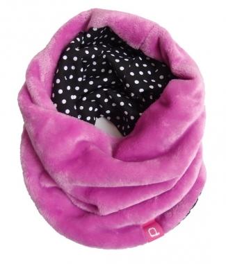 Pinkie nákrčník black bullets/lila, pinkie