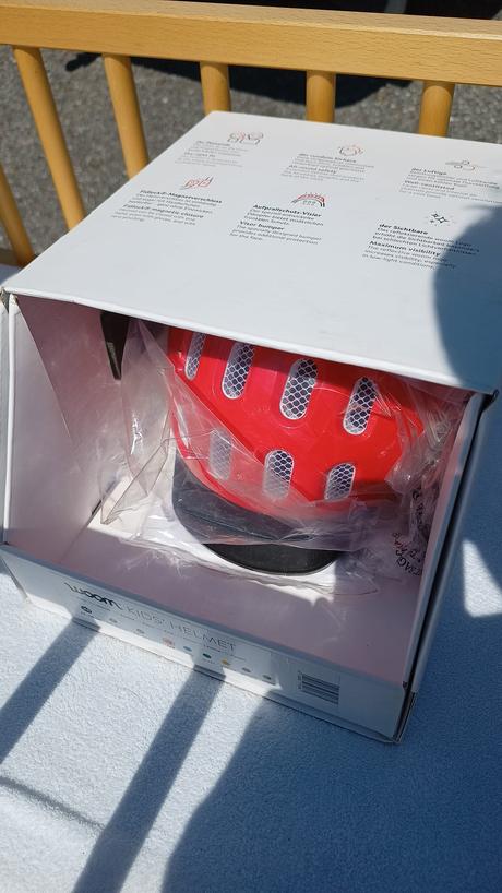 Nova detska prilba woom xs 46-50 cm cervena, xs