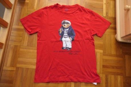 Ralph lauren bear ikonicke bavlnene super tricko, ralph lauren,s