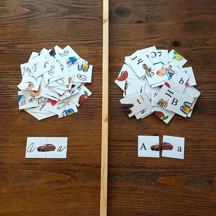 Abecedná priraďovačka (2 verzie),