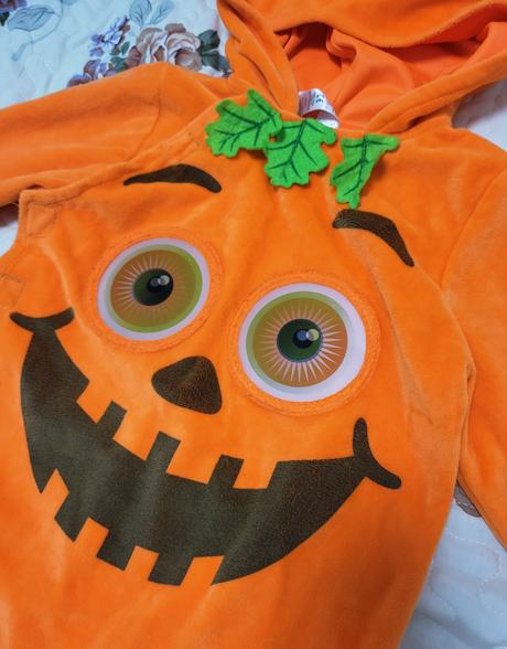 Karnevalový overal tekvica na 2-3 roky, 