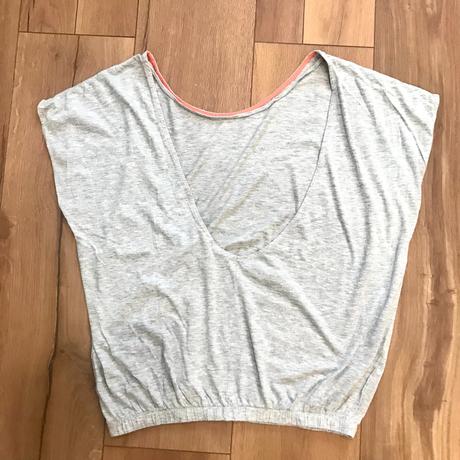 Tričko s výstrihom na chrbáte, takko,m