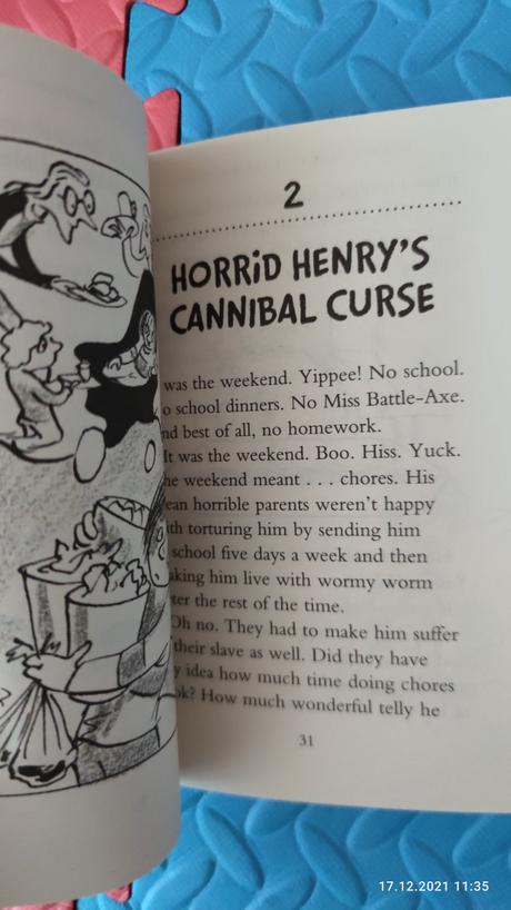 Horrid henry cannibal curse,