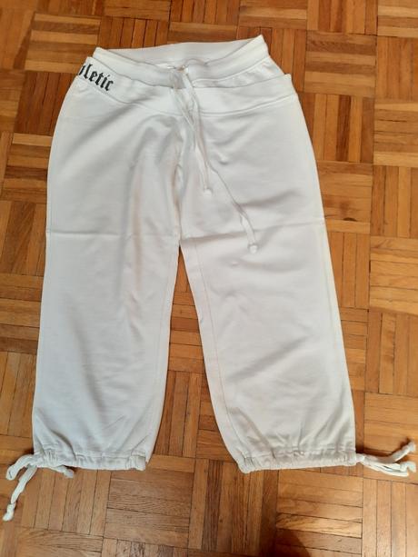 Dámske 3/4 tepláky, fishbone,s