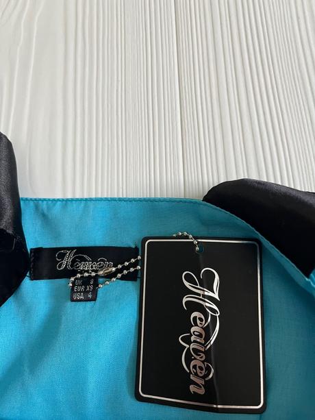 Tyrkysovomodre saty, xs