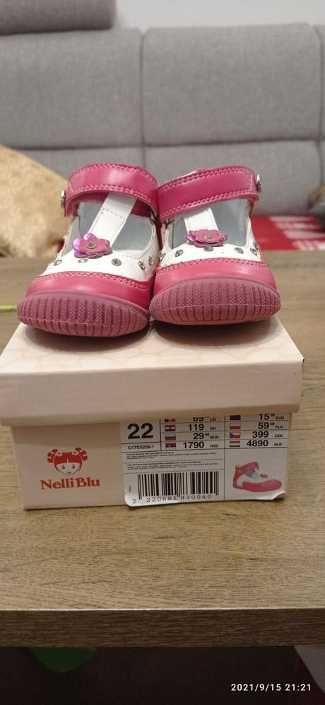 Sandálky ccc, nelli blu,22