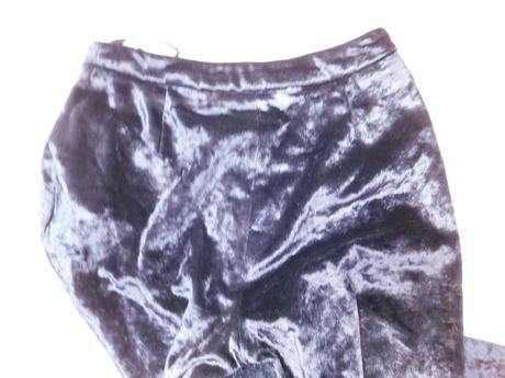 Karen millen luxusne zamatove nohavice, 34