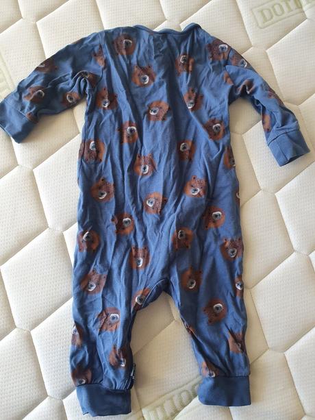 Lindex overál pyžamo macko 74, lindex,74