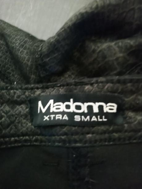 Dámske čierne el.nohavice s hadím vzorom, madonna, madonna,xs