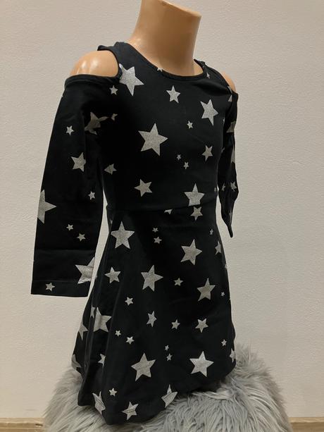 Dievčenské šaty s hviezdičkami lola liza (104), 104