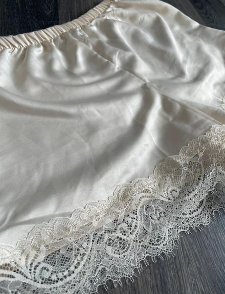 Tezenis saténové krémové šortky s, tezenis,s