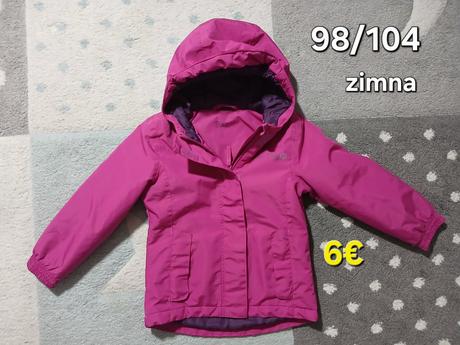 Zimna bunda 98/104, crivit,104