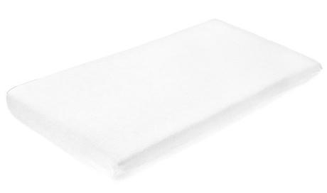 Sensillo froté plachta classic s gumkou biela 120x, šírka (cm): 60,dĺžka (cm): 120