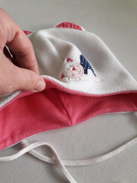 Zimná čiapka s mačičkou a uškami, 86