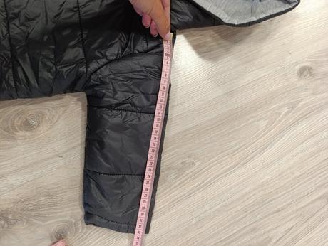 Detská čierna dráčiková bunda - veľkosť 100, 98