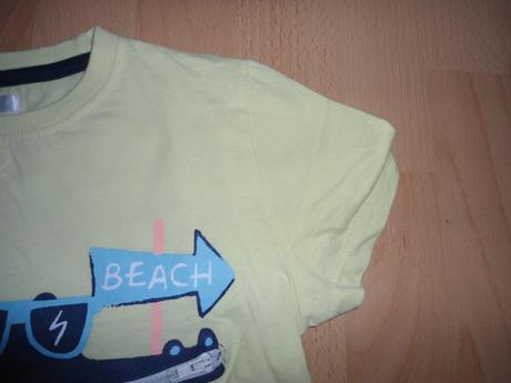 Zlte chlapcenske tricko, 128