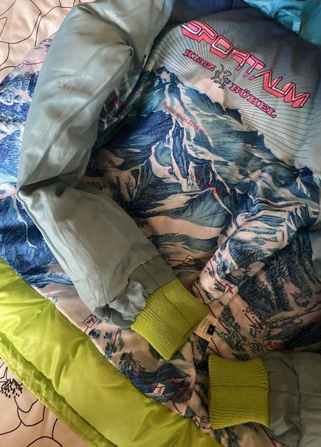 Páperová bunda s kapuckou sportalm v. s/m, s