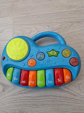 Hudobná hračka so zvukmi zvierat a melódiami - 2ks,