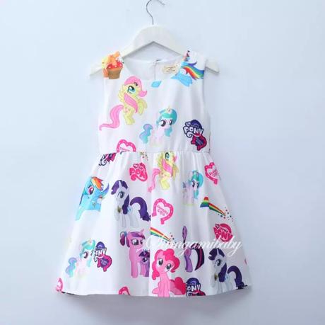 Šatky litle pony, 98 - 128