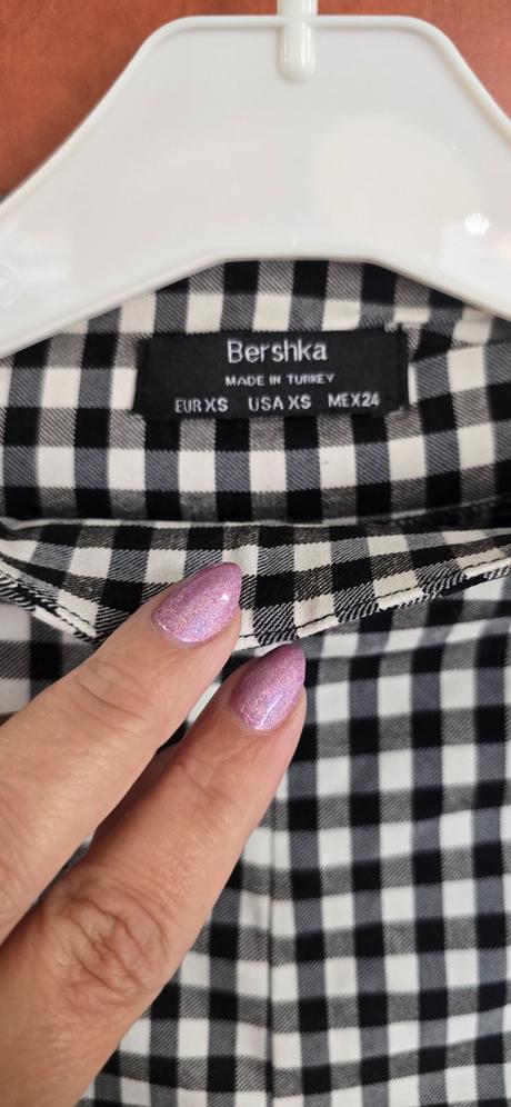 Pepita nohavice, bershka,xs